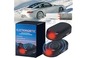 GAHWA Antifreeze Electromagnetic Car Snow Removal Device, Molecular Interference Antifreeze Snow Removal Instrument,Portable Vehicle Microwave Deicing Instrument, Electromagnetic Wave Anti Freezing (B-2PCS)