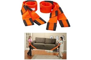 DIYI 2tlg Hebegurt Tragehilfe Tragegurt für Möbel und Umzug