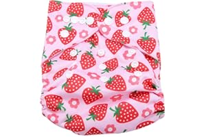 ‎VIAGASAFAMIDO ViaGasaFamido Schwimmwindeln, einstellbare Wiederverwendbare Faser Polyester Säuglingsschwimmwindel Baby Waschbare Tasche Stoffhakenschlaufe Betriebssystem[BL004] Schwimmwindeln