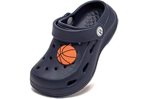 HOBIBEAR Enfants Sabots Classiques Chaussures de Jardin Filles Garçons Sandales de Plage