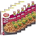 Tasty Nibbles Ready to Eat Tuna Tomato Rice 250g | Open Heat & Eat | Non-Vegetarian | No Added Preservatives | Japanese Retort Technology [Pack of 6]