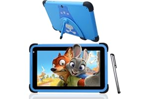 ‎WEELIKEIT weelikeit Kinder Tablet 8 Zoll Android, 2GB RAM 32GB ROM Tablet für Kinder mit Vorinstalliertes iwawa, stoßfeste Hülle, WLAN, Bluetooth, Kindersicherung, Doppelte Kamera, Lernspiele(blau)