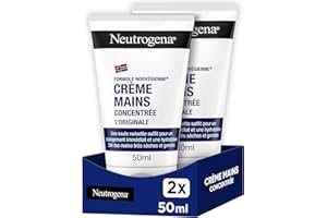 Neutrogena | Crème Mains Concentrée L'Originale Formule Norvégienne (lot de 2 tubes de 50 ml) – Crème hydratante pour mains très sèches et gercées – Soulagement immédiat et hydratation 24 h