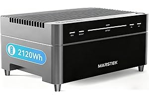 GREENLIMON All In One Balkonkraftwerk mit Speicher Venus A(2120Wh) Speicher erweiterbar auf bis zu 12,72 kWh, 4 MPPT-Bis zu 2400W Solareingänge, Plug&Play 1200W bidirektionaler Wechselrichter AC-Kopplung