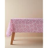 English Home Carnival Floral Polyester Masa &Ouml;rt&uuml;s&uuml; Fuşya
