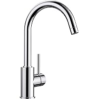 BLANCO MIDA - Küchenarmatur mit hohem, gebogenen Auslauf - Hochdruck - Chrom - 517742