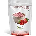 Holy Natural - The Wonder of World Holy Natural Strawberry Powder -(50 Gm),Sweet&Delicious,Make For Juice,Cake,Smoothie,Ice-Cream,Candy,Dessert.
