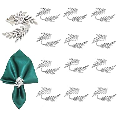 Set Di 2 Portatovaglioli Eleganti In Metallo Con Design Pavone E Strass – Perfetti Per Matrimoni E Cene Speciali