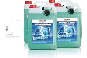 ‎SONAX SONAX 4er Set 01335410 AntiFrost&KlarSicht 5 L gebrauchsfertig bis -20° Ice Fresh (20 L)