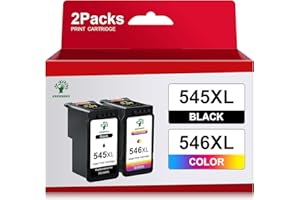 GREENSKY PG-545 XL CL-546 XL Replacement for Canon 545 546 Ink Cartridges for Canon PIXMA TS3350 TS3150 TS3151 MG2550S MG3050 MG3051 TR4550 TR4551 TS3350 MG2950 MG2450 MX495 MG3053 (1 Black, 1 Color)