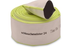 CALEIDO-CONCEPT IDEEN FÜR DEIN LEBEN Ø 75 mm – 3 Pollice, 10 Metri di Tubo in Tessuto | Industriale | da Costruzione | Piatto