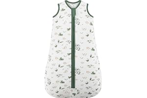 Mosebears Śpiwór zimowy dla niemowląt 2,5 Tog śpiwór, 100% bawełna, oddychający śpiwór dla niemowląt