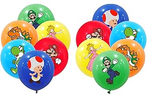 WOPIN 24 pcs Balloon -Birthday Decoration Set, Party Balloons Decorations, Children's Birthday Decoration Balloons, Used for Birthdays, Parties and Baby Showers