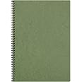 Cahiers Clairefontaine Age Bag Lot De 2 - A4, 96 Pages Lignées, Papier Velin 90 G, Couverture Cuir Grainé