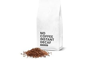 ‎NO COFFEE THE GOOD DECAF No Coffee® Instant Kaffee entkoffeiniert (150g) | Koffeinfreier Kaffee instant | Entkoffeinierter löslicher Kaffee | Instant Decaf Coffee | Löslicher Kaffee entkoffeiniert | Entkoffeinierter Kaffee