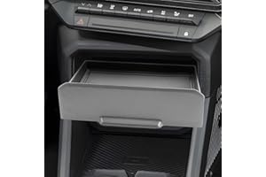 SHAOHAO Compatible avec Dacia Duster 3 2024 2025 Console centrale Accoudoir Boîte de rangement Accoudoir central Plateau Organisateur Plateau Multifonctionnel Boîte à gants Dacia Duster 3