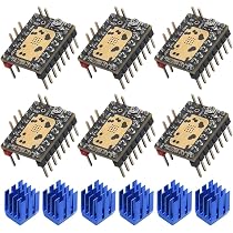 5 Pièces BIGTREETECH TMC2209 V1.3 Driver Moteur Pas à Pas UART Silencieux Avec Dissipateur