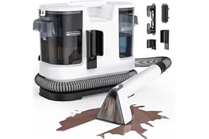 Welsauber Polsterreiniger Gerät Nasssauger, 15kPa 600W Teppichreiniger Waschsauger Fleckenreiniger mit großem Tank & langem Kabel für Teppich, Sofa, Polster, Treppen, Auto, Vorleger