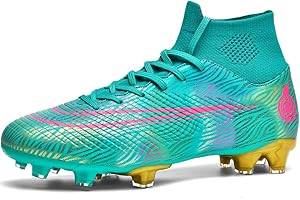 VTASQ Zapatos de Fútbol Hombre Spike Aire Libre Profesionales Atletismo Calzado de Fútbol Training Botas de Fútbol Tacos de fútbol Zapatillas de Deporte Entrenamiento