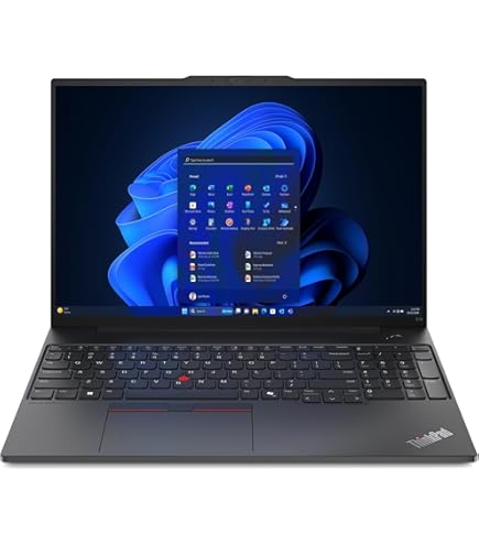 Lenovo ThinkPad E16 Laptop, Intel Core i7-1355U, 16GB DDR4, 512GB
