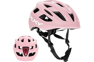 ‎PUKY PUKY Helmet | Kinder Fahrradhelm S: 48-55 cm/M: 54-58cm | Leichtgewicht 220g | Maximaler Schutz & Belüftung | 360° Sichtbarkeit durch Licht-Modul | Ideal für Sicherheit und Komfort auf dem Fahrrad