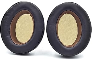 DEFEAN Wymienne brązowe nauszniki poduszka do uszu kompatybilna z Sennheiser HD1 Momentum 1 Momentum 2.0 (M2) bezprzewodowe słuchawki nauszne