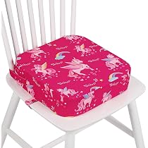 Rehausseur Chaise Enfant | Siège Rehausseur De Salle À Manger Pour Tout-petits | Soutien Puissant En PU Lavable Portable Chaise Surélevée | Adapté pour les Repas des Jeunes Enfant
