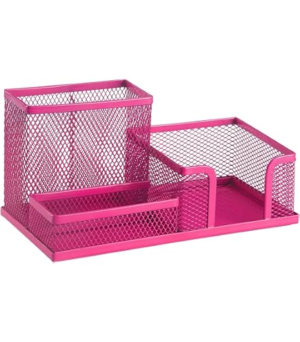 Agrafeuse Novus E15 Rose - Petite Agrafeuse Bureau Jusqu'à 15 Feuilles, Avec Dégrafeur