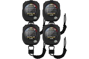 Sports Stopwatch Timer, BROTOU Professional Digital Stopwatch with Calendar Alarm Compass, Multi Handheld Stopwatch Timer for Swimming Running Football Fitness Coaches Referee (4)