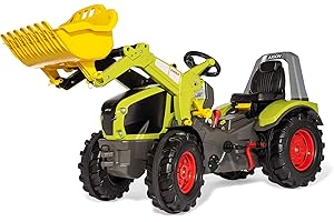 Rolly Toys RollyToys 651122 RollyX-Trac Premium Claas Axion 960-Tractor a Pedales (para niños de 3 a 10 años), Azul, Color Verde (Bosch 65/112/2)