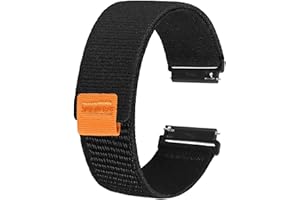 BISONSTRAP Correas de Reloj para Hombres y Mujeres, Correas de Nailon Trail, Correas de Repuesto de Liberación Rápida, 16mm 18mm 19mm 20mm 22mm