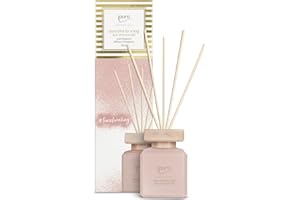 ‎IPURO ipuro - Essentials Raumduft TIME FOR A HUG 100ml / Raumerfrischer mit Vanillecookie, Orange, rote Früchte, Vanille, Moschus & Sandelholz Duft Aroma/Diffuser mit Stäbchen/Lufterfrischer Wohnung