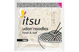 itsu Udon Noodles 150g | Japanese-Style Wheat Noodles | Restaurant Quality | Pack of 15