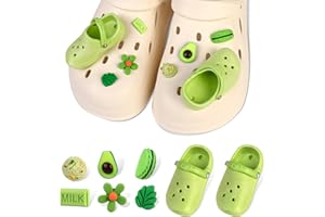 Vspek Shoe Charms, Mini Crocs Charms,Set di 27 accessori per scarpe, divertenti scarpe per crocs, mini carini crocs shoe decoration Charms Pack for Clog Shoe Bubble Slides Sandals Decoration