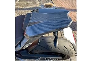 Fayedenicy Motorrad Hinten Sozius Soziussitz Abdeckung Gugel Heckverkleidung Heckabschnitt Buckel Zubehör für 1290 Super Duke Superduke R 2020 2021 2022 2023 (Schwarz)
