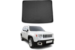 ‎OMAC OMAC Kofferraummatte Kofferraumwanne kompatibel mit Jeep Renegade 2014-2024 Gummi TPE Schwarz