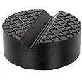 Mario10 Type B Trolley Jack Rubber Pad Car Lift Trolley Jack Pad Rubber Slotted Frame Rail Protector Rubber Pad for Hydraulic Jack Non Slip up to 700 kg