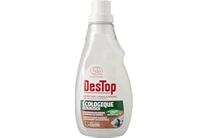 Destop Entretien Canalisation Ecologique, Prévient les Bouchons et Neutralise les Mauvaises Odeurs, 750 ml