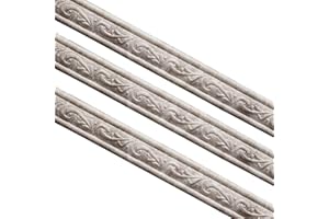 YOUNGWIER 3Pcs Wallpaper Border, 3D Waterproof Wall Trim Skirting Border Self Adhesive Wall Decal Removable Foam Edge Strip Border Dado Rail Decoration For Tiles Sticker For Wall Kitchen Bathroom, 230×4.5c