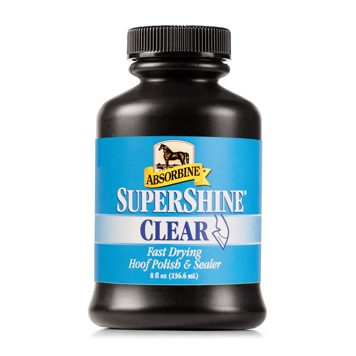 Absorbine 5225 Super Shine Hoof Polish, Clear, 237 ml