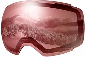 OutdoorMaster Gogle narciarskie PRO wymienne soczewki