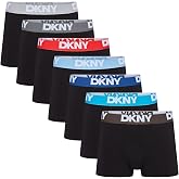 DKNY Seattle Boxers Men Multipack | Soft and Breathable Cotton Briefs | Men's Comfortable Underwear | Modern Boxer Daily Fit