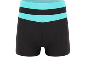 Agoky Mädchen Sport Shorts Turnhose für Kinder Kurze Hose Tights Leggings Fitness Tanzen Yoga Shorts Sporthose kurz Hot Pants Freizeit Training