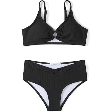 Mädchen Badeanzug Mit Blumenprint – Verstellbare Träger, LSF 50+, Sportlich & Elegant, Für Kinder 3–12 J.