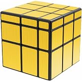 (Gold) - ShengShou 3 x 3 Gold Mirror Cube Puzzle