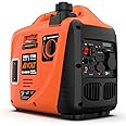 AIVOLT Generatore Inverter 1400 Watt generatore di corrente silenziato gruppo elettrogeno emergenza a benzina silenzioso per 