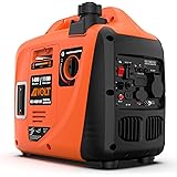 AIVOLT Generatore Inverter 1400 Watt generatore di corrente silenziato gruppo elettrogeno emergenza a benzina silenzioso per 