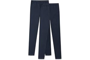 ORIGINAL BASICS 1/2/3 Pack Mädchen Leggings Baumwolle Lang Blickdicht