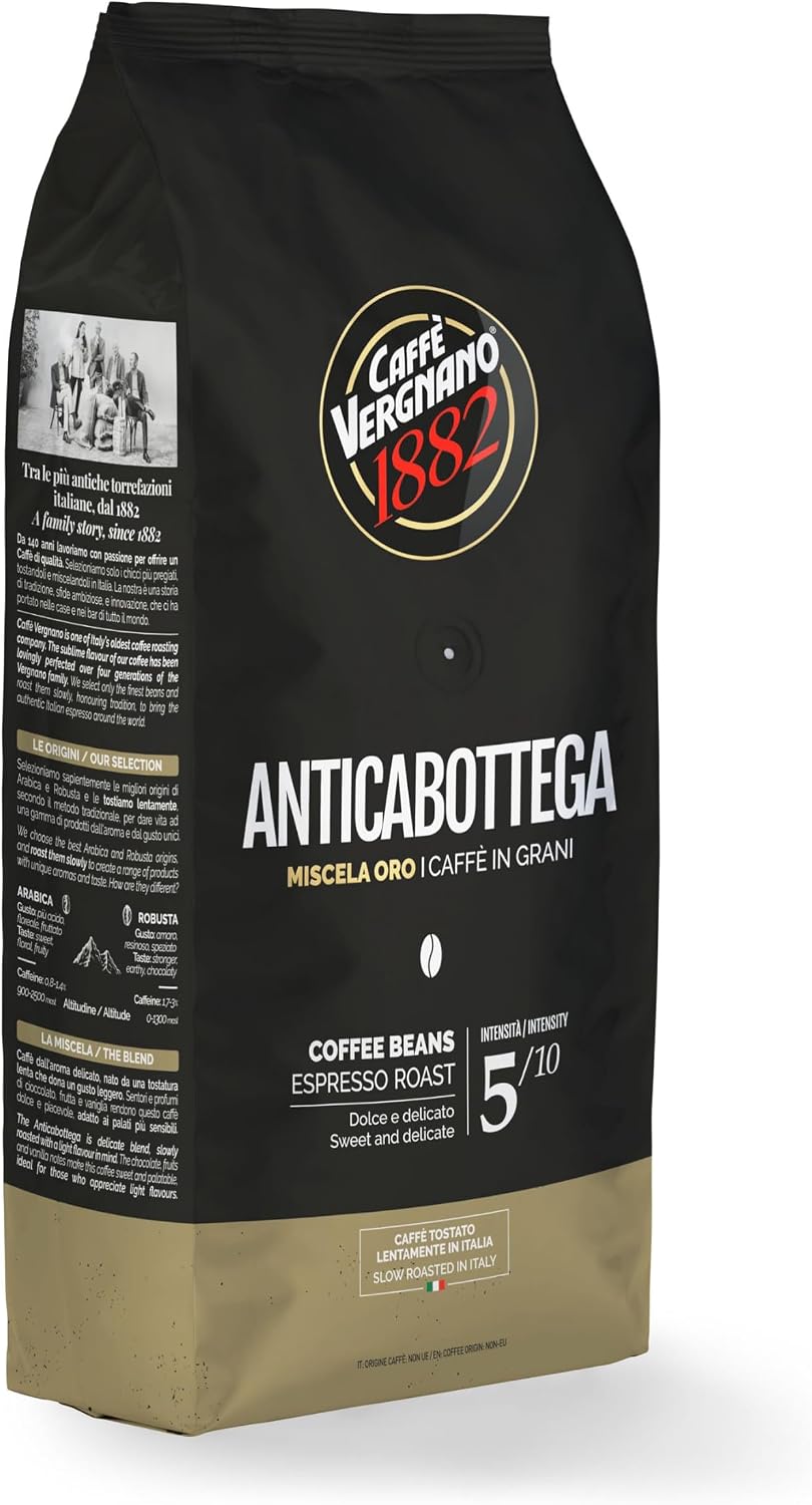 Guide d'Achat 2026 : Pourquoi Choisir le Caffè Vergnano 1882 Anticabottega Kawa Ziarni ?