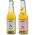 MAVI's Ginger Honey & Lemon Mint Kombucha | 100% Natural & Organic Probiotic Drink | Fermented Tea | No Preservatives, No Artificial Flavour or Colour | Raw & Alive | Pack of 2 | 300 ml Each